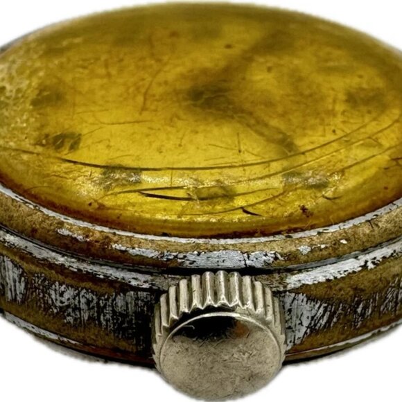 Vintage Helbros Vidar 17 Jewel Men's Mechanical Wristwatch Swiss Frankenstein - Picture 6 of 6